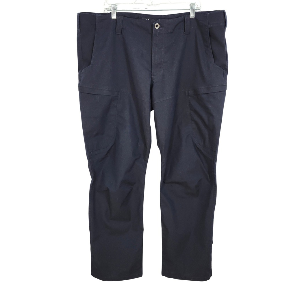 5.11 Tactical Apex Pants Mens 43x32 Dark Navy Cargo Work Trousers 74434 - Picture 1 of 9